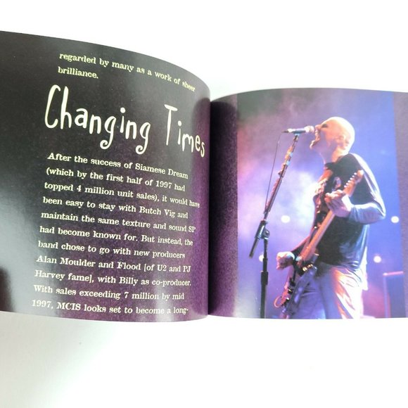 Smashing Pumpkins - Star Profile Collector's Book and Picture CD - Picture 6 of 7